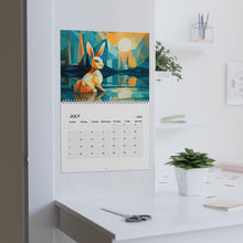 Load image into Gallery viewer, Cute Bunny Wall Calendar 2027
