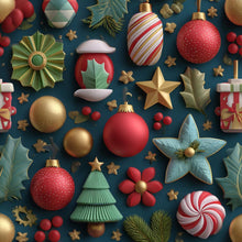 Load image into Gallery viewer, Christmas Shower Curtain - Festive Holiday Bathroom Decor
