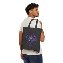 Load image into Gallery viewer, Colorful Tribal Koala Tote Bag | Psychedelic Animal Art Cotton Canvas Tote

