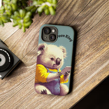Load image into Gallery viewer, Cute Koala Tough Phone Case, Personalized Custom Phone Cover, Unique Animal Protective Case, iphone 17,16,15, Samsung , Google pixel 10,9,8
