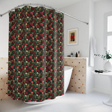 Load image into Gallery viewer, Christmas Shower Curtain - 3D Holiday Bathroom Decor
