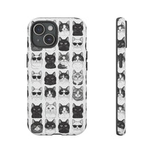 Load image into Gallery viewer, Cat Lover Phone Case: Protective Animal Print Hard Shell
