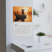 Load image into Gallery viewer, Meerkat Calendar 2027, Cute Meerkat Wall Calendar, Meerkat Lover Gift, Wildlife Calendar, Funny Animal Calendar, Christmas Gift
