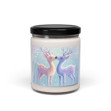 Load image into Gallery viewer, Deer Couple Scented Soy Candle – 9 oz
