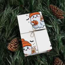 Load image into Gallery viewer, Cute Cartoon Ghost Halloween Gift Wrap Paper

