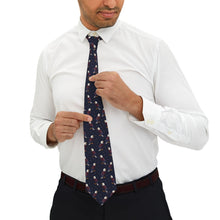 Load image into Gallery viewer, American Eagle Necktie - Patriotic USA Bird Print, Formal Wear
