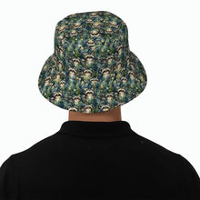 Load image into Gallery viewer, Green Raccoon Bucket Hat
