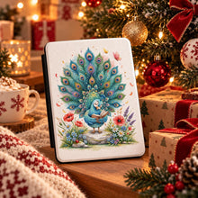 Load image into Gallery viewer, Personalized Peacock Illustration Kindle Case , Watercolor Floral Reading Sleeve, Cute Kindle Sleeve, Animal Kindle
