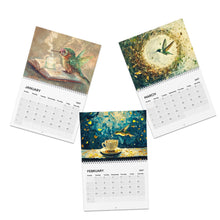 Load image into Gallery viewer, Hummingbird Calendar 2027, Colorful Hummingbird Wall Calendar, Bird Lover Gift, Nature Lover Gift, Bird Calendar, Wildlife Decor
