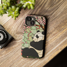 Load image into Gallery viewer, Panda Stained Glass Design Tough Phone Case
