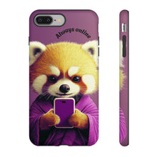 Load image into Gallery viewer, Red Panda Phone Case, Personalized Kids Tough Phone Cover
