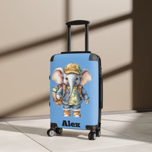Load image into Gallery viewer, Elephant Design Small Suitcase
