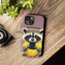 Load image into Gallery viewer, Cute Raccoon Tough Cases, Kids Phone Cover, Adorable Animal Smartphone Case, Protective Phone Shell, Gift for Children. iPhone Case
