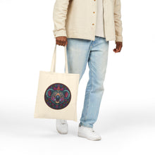 Load image into Gallery viewer, Colorful Tribal Koala Tote Bag | Psychedelic Animal Art Cotton Canvas Tote
