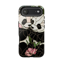 Load image into Gallery viewer, Stained Glass Panda Phone Case: 3D Wrap Protective Cover
