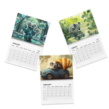 Load image into Gallery viewer, Koala Calendar 2027, Cute Koala Wall Calendar, Koala Lover Gift, Funny Koala Calendar, Australian Animal Gift, Wildlife Calendar
