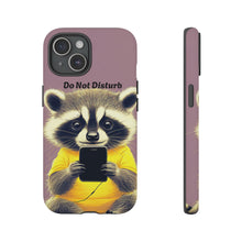 Load image into Gallery viewer, Cute Raccoon Tough Cases, Kids Phone Cover, Adorable Animal Smartphone Case, Protective Phone Shell, Gift for Children. iPhone Case
