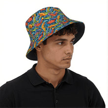 Load image into Gallery viewer, Colorful Fish Bucket Hat
