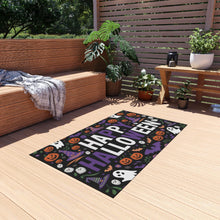 Load image into Gallery viewer, Halloween Outdoor Rug – Festive Fall Porch Decor
