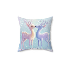 Load image into Gallery viewer, Deer Love Pillow Cover, Valentine's Day Gift, Cozy Home Decor
