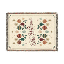 Load image into Gallery viewer, Vintage Ornament Pattern Woven Blanket
