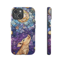 Load image into Gallery viewer, Pig Phone Case: Stained Glass Design, Animal Lover Gift
