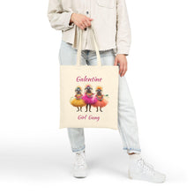 Load image into Gallery viewer, Funny Galentine's Day Animal Cotton Tote Bag - Gift
