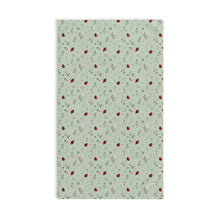 Load image into Gallery viewer, Ladybug Botanical Floral Print Hand Towel
