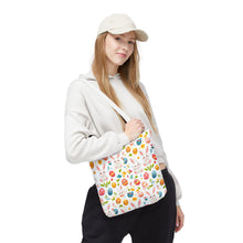 Load image into Gallery viewer, Whimsical Easter Tote Bag - Bunny &amp; Egg Design for Spring, Reusable Shopping Bag, Cute Gift for Easter Basket, Spring Decor, Eco-Friendly
