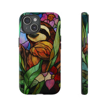 Load image into Gallery viewer, Sloth Stained Glass Phone Case: Impact Resistant Protective Cover
