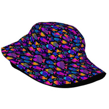 Load image into Gallery viewer, Colorful Tropical Fish Bucket Hat
