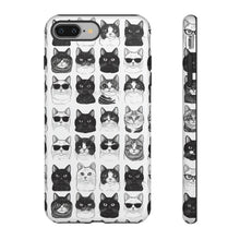 Load image into Gallery viewer, Cat Lover Phone Case: Protective Animal Print Hard Shell
