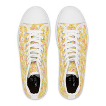 Load image into Gallery viewer, Easter Bunny High Top Sneakers – Easter Egg Design
