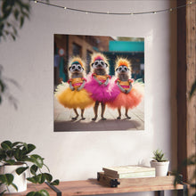 Load image into Gallery viewer, Funny Meerkat Ballet Dancers Poster
