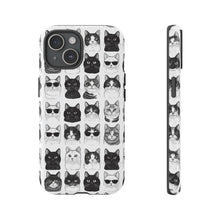 Load image into Gallery viewer, Cat Lover Phone Case: Protective Animal Print Hard Shell
