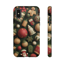 Load image into Gallery viewer, 3D Christmas Phone Case, Holiday Festive Cover
