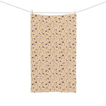 Load image into Gallery viewer, Lavender Sprigs and Butterflies Hand Towel
