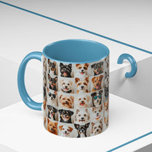 Load image into Gallery viewer, Cute Dogs  Design Mug, Cute Puppy Ceramic Cup, Pet Lover Coffee Cup, Animal Print Tea Mug, Gift for Dog Owners
