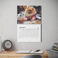 Load image into Gallery viewer, Dog Calendar 2027 Wall Calendars, Puppy Wall Art, Animal Lover Gift, Cute Dog Planner, Funny Dog Appointment Book
