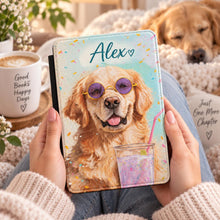 Load image into Gallery viewer, Cute Kindle Case ,Personalized Kindle Cover, Animal Kindle, Funny Dog Design, Animal Kindle For Dog Mom, Christmas Gift For Book Lover
