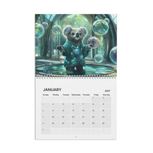 Load image into Gallery viewer, Koala Calendar 2027, Cute Koala Wall Calendar, Koala Lover Gift, Funny Koala Calendar, Australian Animal Gift, Wildlife Calendar
