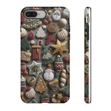 Load image into Gallery viewer, Christmas 3D Elements Tough Cases, iPhone Samsung Google Pixel Gift Cover, Protective Holiday Phone Accessories, Xmas Decorative Phone Case
