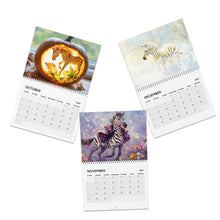Load image into Gallery viewer, Zebra Calendar 2027, Funny Zebra Wall Calendar, Zebra Lover Gift, Cute Animal Calendar
