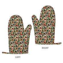 Load image into Gallery viewer, Sage Green Christmas Animal Kitchen Set
