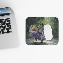 Load image into Gallery viewer, Squirrel Ballerina Mouse Pad, Funny Animal Desk Decor
