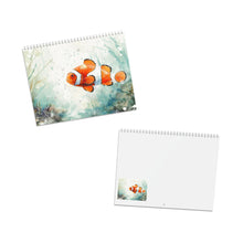Load image into Gallery viewer, Clownfish Calendar 2027, Cute Clownfish Wall Calendar, Clownfish Lover Gift, Ocean Animal Art
