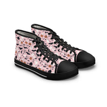 Load image into Gallery viewer, Pink Halloween High Top Sneakers
