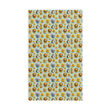 Load image into Gallery viewer, Cute Lion Penguin Duck 3D Pattern Hand Towel | Animal Print, Bathroom Towel
