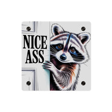 Load image into Gallery viewer, Funny Raccoon 'Nice Ass' Acrylic Art Panel
