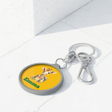 Load image into Gallery viewer, Personalized Kids Keychain: Custom Backpack Tag, Initial Lunch Bag Tag
